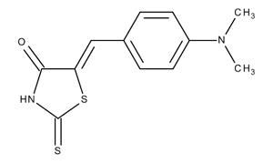 p-DIMETHYL AMINO BENZYLIDINE RHODANINE AR