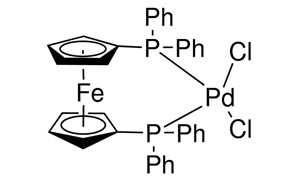 DICHLORO [ (1,1 - BIS DIPHENYLPHOSPHINO FERROCENE) ] PALLADIUM - (II) For Synthesis